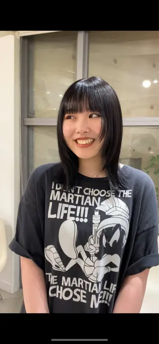 ミディアム hyuga/パーマ /ニュアンスパーマのヘアスタイル