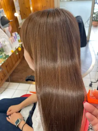 ロング LAPIS東口店 山野井のヘアスタイル