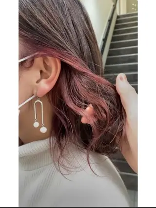 カラー silk🍊 itsukiのヘアスタイル