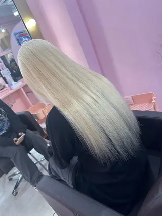 セミロング カラー 🎀憧れ髪色再現🎀 /MANATOのヘアスタイル