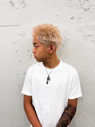 ショート カラー メンズ 💈メンズ特化💈 TASUKUのヘアスタイル