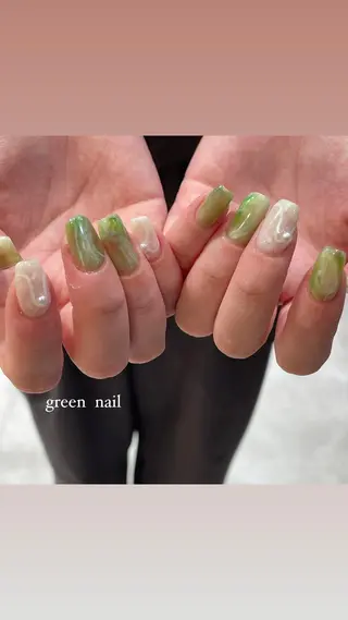 ネイル 淡色ネイル 🎀moeのネイルデザイン