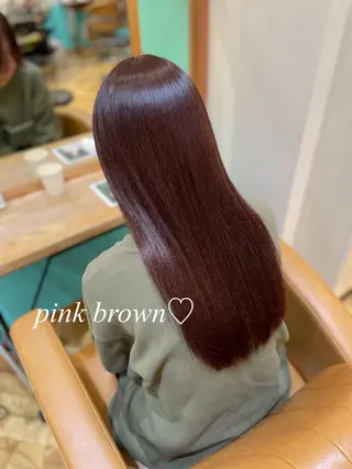 ロング カラー 💎巻ける縮毛矯正/ 艶髪💎石渕智也のヘアスタイル