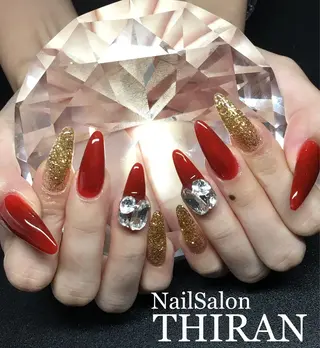 ロング ネイル Nail salon THIRANのネイルデザイン