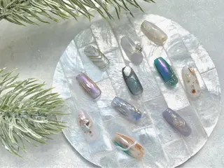 カラー ネイル haruka joieangeのネイルデザイン