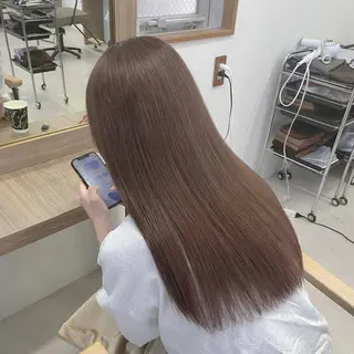 ロング カラー Una並木坂 透明感カラー&髪質改善&韓国ヘア所属・モテ髪美容師♡ ひなたのヘアスタイル