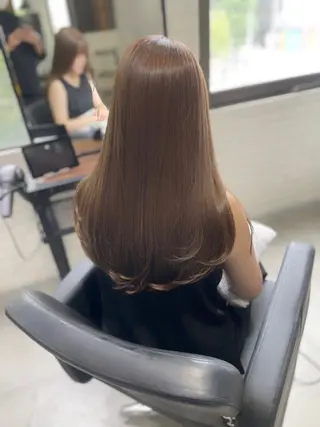 ロング 杉野友彦/髪質改善 Zina博多店店長のヘアスタイル