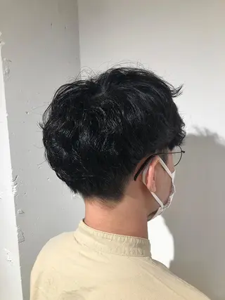 ショート メンズ パーマ 高橋 英彦のヘアスタイル