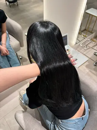 ロング 銀座🪄momo🪄 カラートリートメントのヘアスタイル