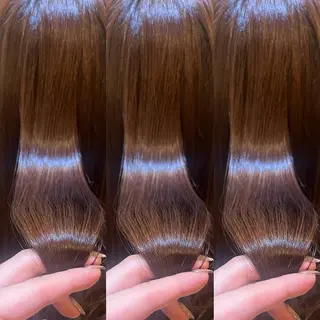 ロング カラー ラフィスヘアードープ所属・👑髪質改善wカラー /ハイトーン/アユカのヘアスタイル