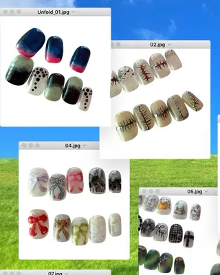 ネイル NICO nail　三軒茶屋店　ネイル＆アイラッシュ所属・oichan 𖦹°‧のネイルデザイン