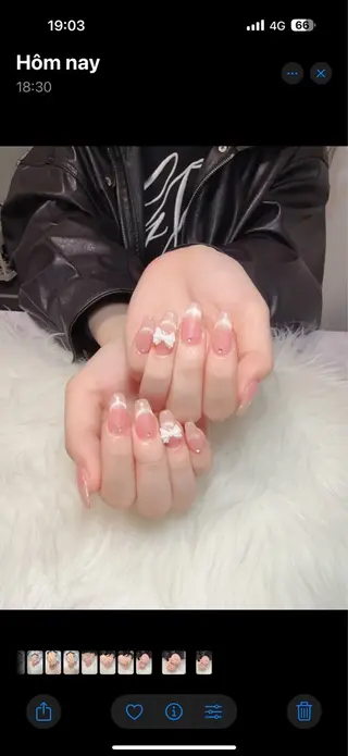 ネイル しまむら さくらのネイルデザイン