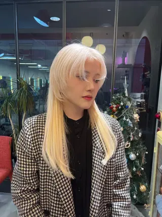 ロング カラー box mico. mutsumiのヘアスタイル