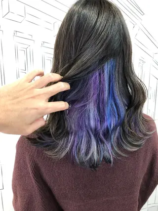 ミディアム カラー レイヤー⭐️カラー ⭐️平川雅史のヘアスタイル