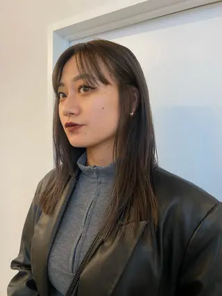 セミロング カラー ichika/天神 /parc hairのヘアスタイル