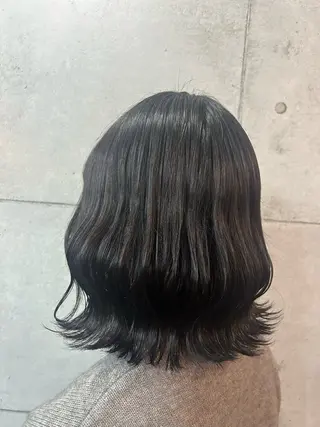 ミディアム カラー ヘアアレンジ ☾ ちゃみのヘアスタイル