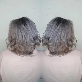 ショート カラー E Komo hair所属・Wow❕E Komo hair 永井一輝のヘアスタイル