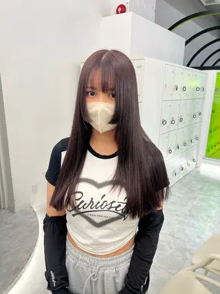 ロング カラー ヘアアレンジ 愛されカラー🩷 はるなのヘアスタイル