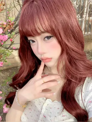 カラー 🎀モデル募集 ‎🎀せしる‎🤍のヘアスタイル