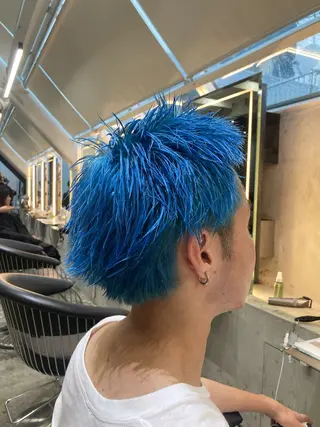 ショート ダブルカラー /垣尾颯大のヘアスタイル