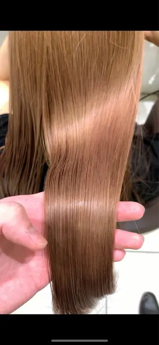 セミロング MINX中村 公亮/デザインパーマのヘアスタイル