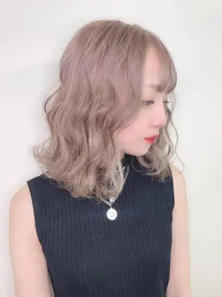 ミディアム カラー サロウィン千葉所属・サロウィン千葉店 Toshikiのヘアスタイル