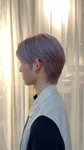 ショート replay所属・藤原 百花のヘアスタイル