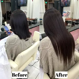 ロング SEASON 大阪梅田駅徒歩7分のヘアスタイル