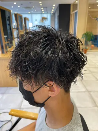 メンズ ✨愛知県初アイロン パーマ/ 瀬見井✨のヘアスタイル