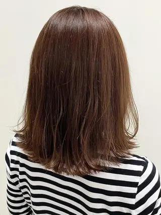 ミディアム カラー 倉持美雪 ＊幸せの伝導師＊のヘアスタイル