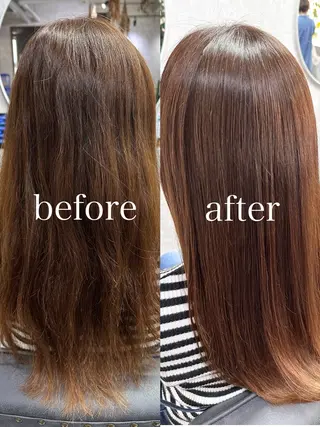 セミロング 横田 ひかるのヘアスタイル