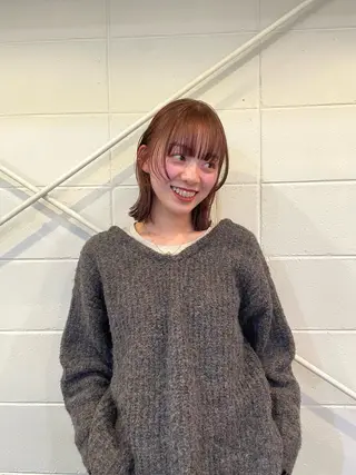 カラー アラマキ フウカのヘアスタイル
