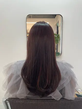 ロング カラー ⛲️every 🌼 平子 歩美 ☺︎のヘアスタイル