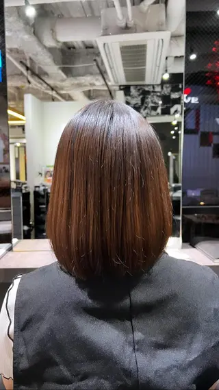 ミディアム 加藤 優眞のヘアスタイル