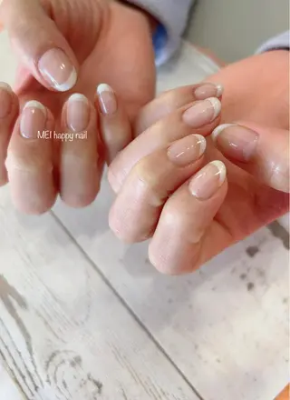 ネイル 北浦和 自爪育成ケアのネイルデザイン