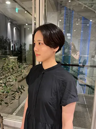 ショート SHEA.所属・表参道SHEA Am i／レイヤーカットのヘアスタイル