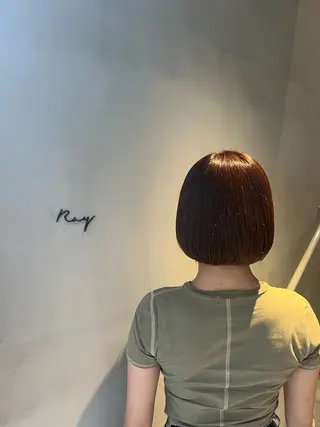 ショート カラー 北尾 斗唯のヘアスタイル