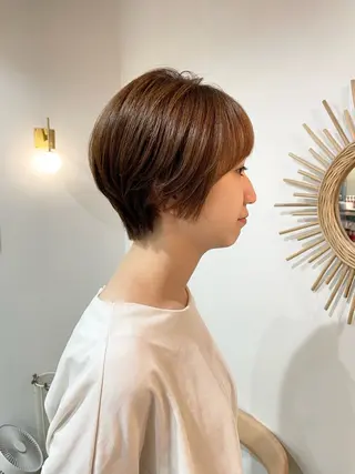 ショート stay she 荻窪所属・ショートボブカット ￥0  sakumiのヘアスタイル