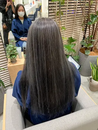 ロング カラー 髪質改善/ブリーチ 特化🧡‬‪田中颯士のヘアスタイル