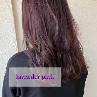 セミロング カラー 入江 志穂のヘアスタイル