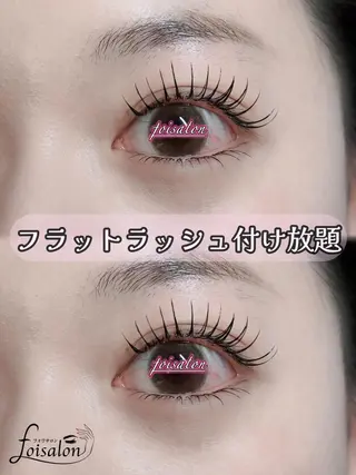 マツエク・マツパ foisalon 大久保店のマツエク・マツパデザイン