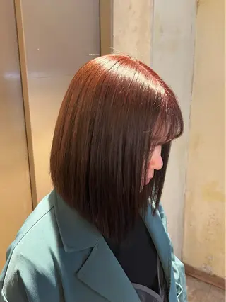 ミディアム カラー PELE所属・サキ【渋谷ハイトーン /19歳美容師】のヘアスタイル