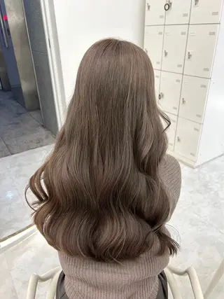 ロング カラー ガーリーモテヘア🎀 yume🤍🐈‍⬛のヘアスタイル