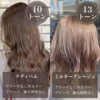 セミロング カラー エリアマネージャー 復活の大澤竜馬のヘアスタイル