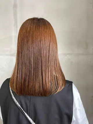 パーマ 益 佑夏のヘアスタイル