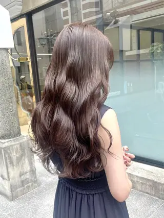 ロング カラー 艶髪/髪質改善/ NATSUKI🍯のヘアスタイル
