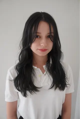 ロング 林 隆平のヘアスタイル