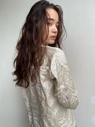 ロング カラー パーマ PALAN K-Beauty SHINJUKU所属・“ミニモ最高評価獲得 “代表"Kohei"のヘアスタイル