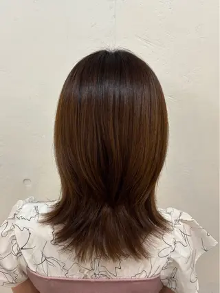 ミディアム カラー カットモデル募集中 yukari🌷のヘアスタイル