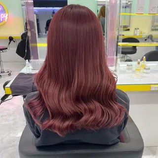 ミディアム カラー パーマ ヘアアレンジ メンズ キッズ ネイル マツエク・マツパ アイブロウ Lumo所属・💖横浜ブリーチなし 💖MIHOのヘアスタイル